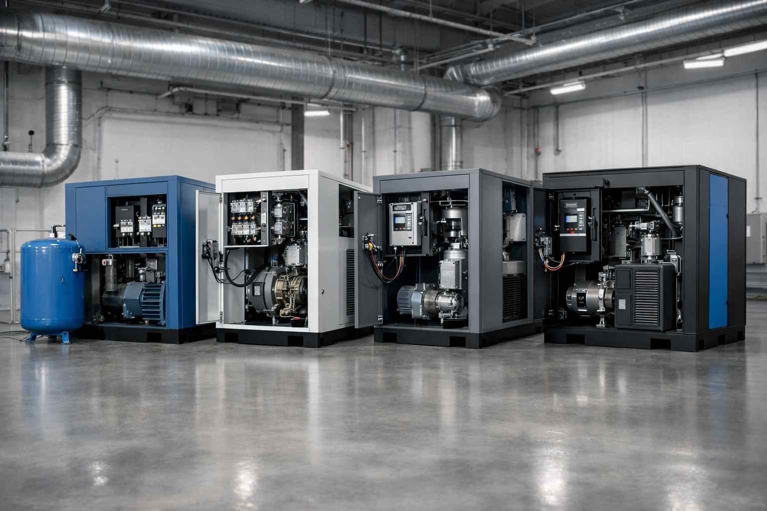 Screw Compressor Starting Methods Compared