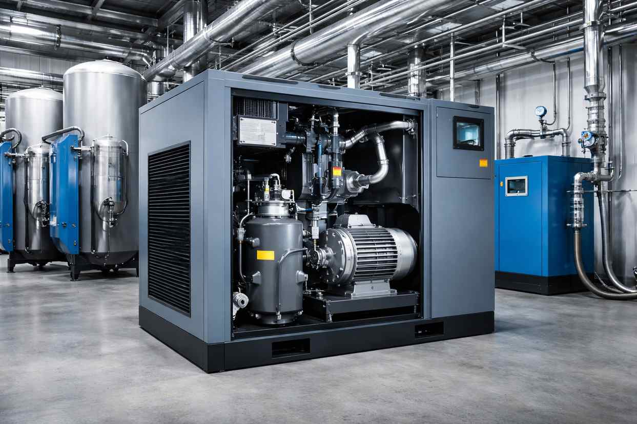 Screw Air Compressor Current Fluctuation Causes